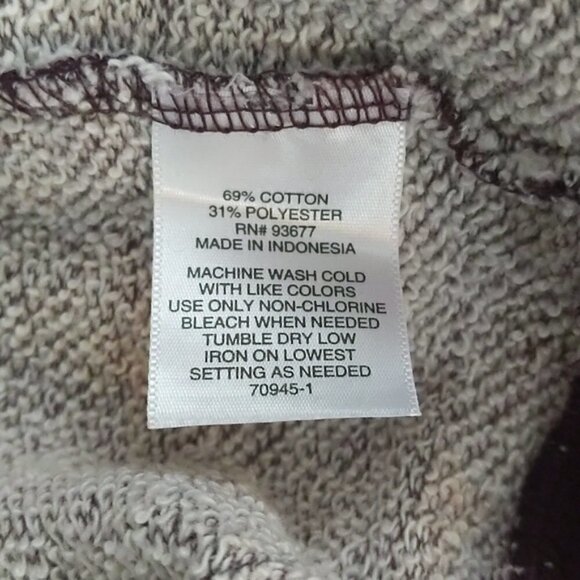 Purple Cowl Neck Pullover Sweatshirt - Picture 2 of 4